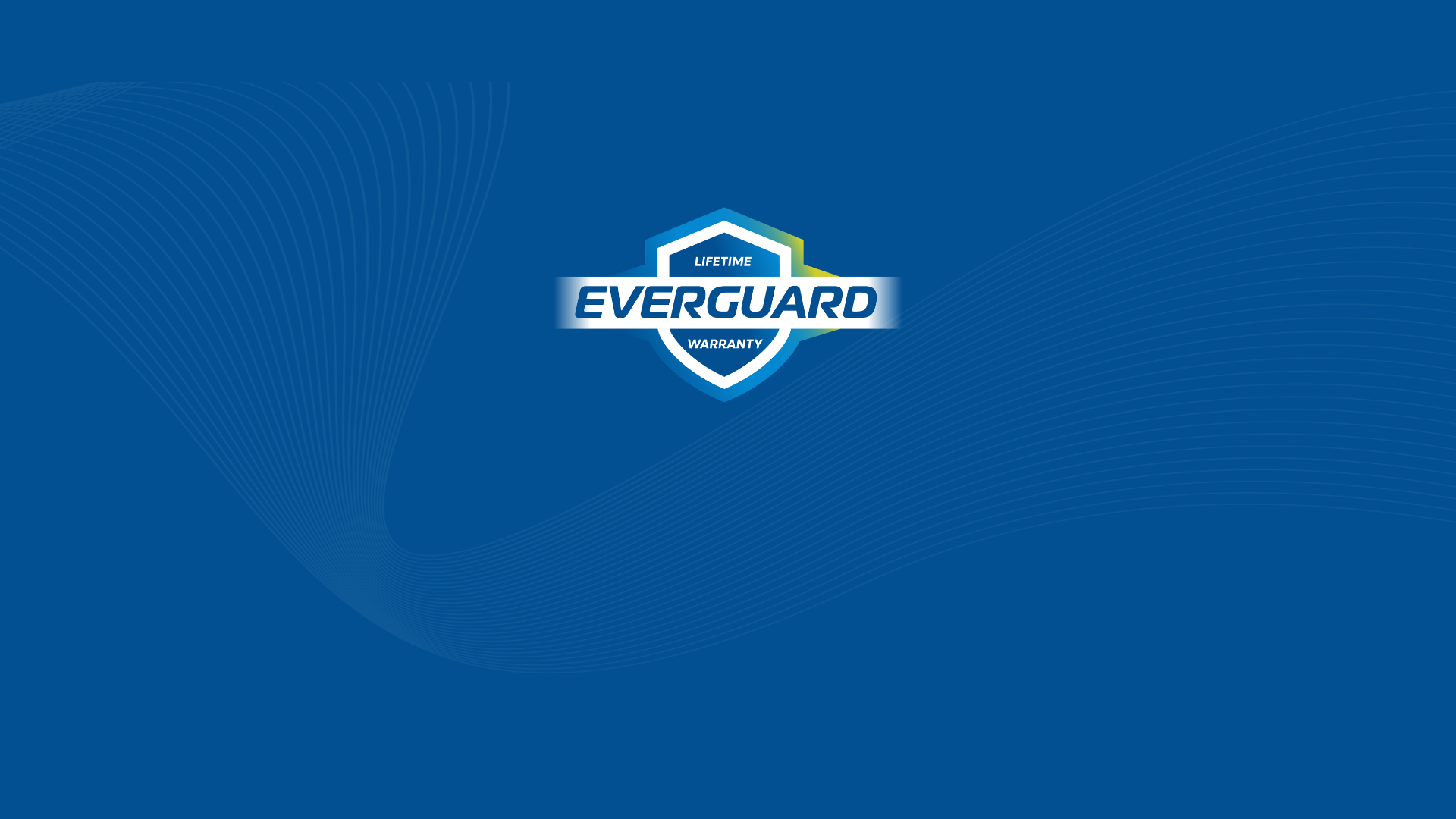 EverGuard lifetime warranty hero banner announcing the industry’s first written lifetime warranty for trailer aerodynamic solutions.